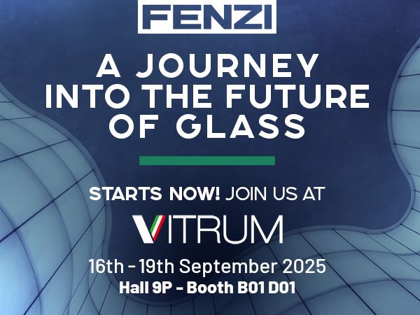 Fenzi, a key player at Vitrum 2025: innovation and sustainability for the glass industry
